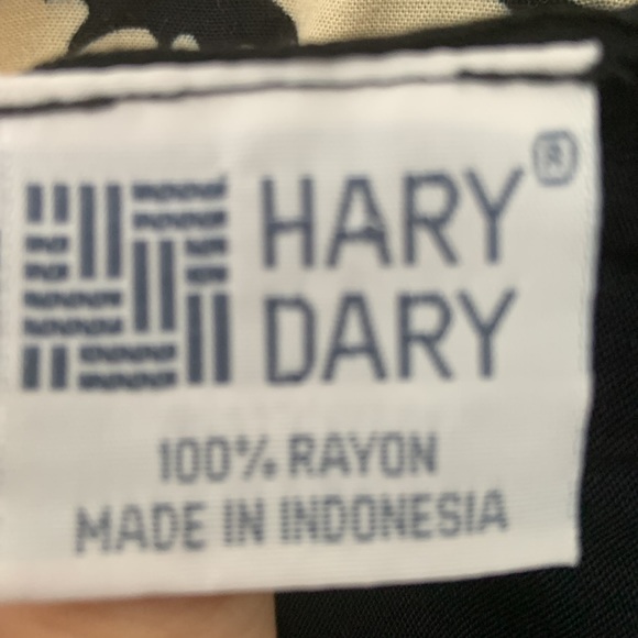 Hary Dary black and off white wrap (large) - Picture 3 of 3